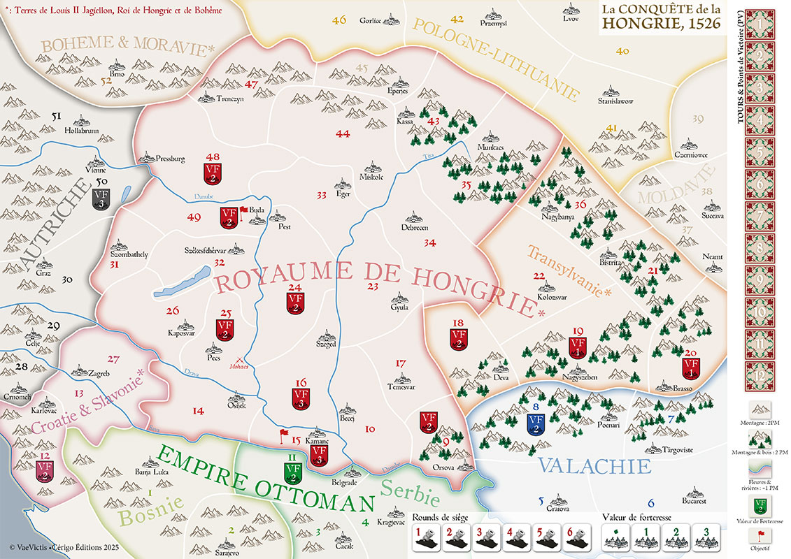 carte hongrie